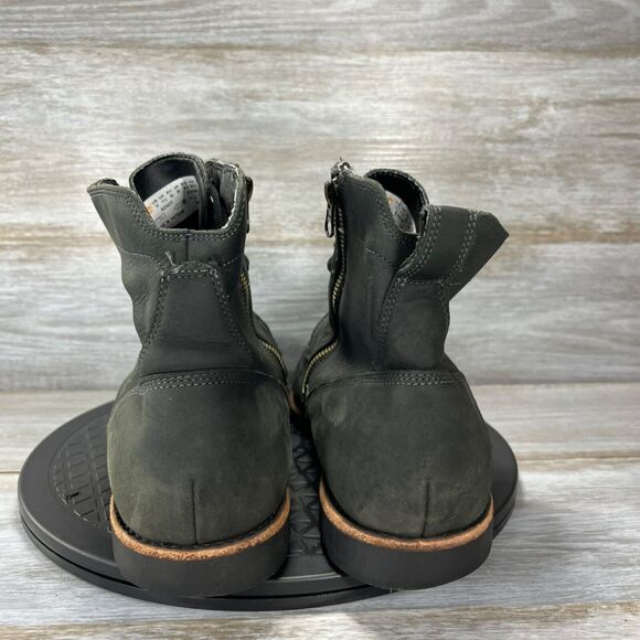 Timberland men's district Back Leather Zip Up Ankle Boots Size 12 - Picture 6 of 12